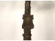 Pair of large 6-light bronze candelabras Bacchus Ariane Napoleon III 19th century