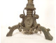 Pair of large 6-light bronze candelabras Bacchus Ariane Napoleon III 19th century