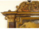 Oratory, polychrome wood prayer desk, Motte-Picquet family, Brittany, 18th century