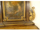 Oratory, polychrome wood prayer desk, Motte-Picquet family, Brittany, 18th century