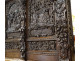 Flemish Renaissance oak cabinet with carved caryatid panels, Marquis, 16th century