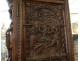 Flemish Renaissance oak cabinet with carved caryatid panels, Marquis, 16th century