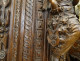 Flemish Renaissance oak cabinet with carved caryatid panels, Marquis, 16th century