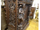 Flemish Renaissance oak cabinet with carved caryatid panels, Marquis, 16th century
