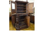 Flemish Renaissance oak cabinet with carved caryatid panels, Marquis, 16th century