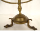 Jewish Candlestick Bronze 9 Branches Hanukkah Menorah Star 19th Century