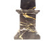 Pair of decorative obelisks in veined marble, early 20th century collection