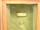 Reliquary arm carved wood Saint Nicholas amethyst early 19th century