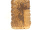 Reliquary arm carved wood Saint Nicholas amethyst early 19th century