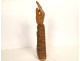 Reliquary arm carved wood Saint Nicholas amethyst early 19th century