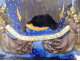 Limoges enamel triptych Assumption Virgin Mary angels St Peter king 19th century
