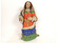 Polychrome carved wooden statue of Saint Mary Magdalene kneeling, 18th century