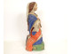 Polychrome carved wooden statue of Saint Mary Magdalene kneeling, 18th century