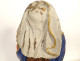 Polychrome carved wooden statue of Saint Mary Magdalene kneeling, 18th century