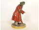 2 German porcelain sculptures Eckert &amp; Cie beggar woman children 19th century