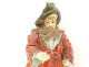 2 German porcelain sculptures Eckert &amp; Cie beggar woman children 19th century
