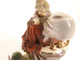 2 German porcelain sculptures Eckert &amp; Cie beggar woman children 19th century