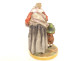 2 German porcelain sculptures Eckert &amp; Cie beggar woman children 19th century