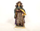 German porcelain sculpture Carl Théodore Frankenthal, beggar woman, 19th century