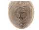 Half coconut carved head character flowers convict work 19th century