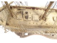 French ship model, three-masted sailing ship, mixed ship, France, 19th century