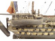 French ship model, three-masted sailing ship, mixed ship, France, 19th century