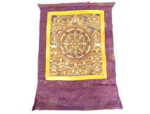 Tibetan Thangka Buddhist Painting Mandala Nepal Tibet late 19th century