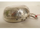 Solid silver wine taster Vieillard Paris Raimond snake 91.31gr 19th century