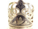 Russian solid silver cup holder with niello foliage 68.28gr 20th century