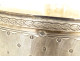 4 perfume bottles with odor, solid silver, Minerva crystal, 19th century