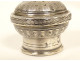 4 perfume bottles with odor, solid silver, Minerva crystal, 19th century