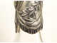 Louis XVI ewer solid silver Minerva engraved crystal Art Nouveau 19th century