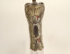 Louis XV ewer in solid silver, Minerva, rocaille, twisted crystal, 19th century