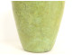 Ovoid copper vase with green patina, early 20th century decoration