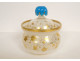 Night service required opaline toiletry gilt bottles Napoleon III 19th