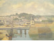 HST marine painting port Concarneau Pellerier fishing boats Brittany 20th century