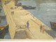 HST marine painting port Concarneau Pellerier fishing boats Brittany 20th century