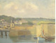 HST marine painting port Concarneau Pellerier fishing boats Brittany 20th century