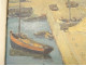 HST marine painting port Concarneau Pellerier fishing boats Brittany 20th century