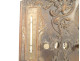 Perpetual calendar watch holder thermometer ebonite griffin Art Nouveau