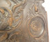 Perpetual calendar watch holder thermometer ebonite griffin Art Nouveau