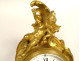 Louis XV gilt bronze Barbedienne cherub Napoleon III 19th century cartel clock