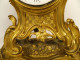 Louis XV gilt bronze Barbedienne cherub Napoleon III 19th century cartel clock