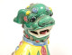 Pair of Chinese porcelain dragon and dog sculptures from Fo, China, 19th century