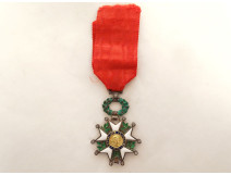 Legion of Honor Medal Republic 1870 Homeland silver shiny enamels 19th century
