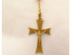 18 carat solid gold rosary beads carnelian cross Christ rosary 20th century
