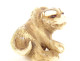Netsuke carved ivory tiger signed Unsho Hakuryu Japan Edo 19th century
