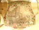 Pair of Louis XV armchairs in wood with Aubusson tapestry, Fable Fontaine