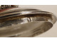Louis XV sugar bowl in solid silver, Minerva Emile Hugo, cherub, rocaille, 19th century