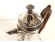 Louis XV coffee pot, solid silver, Minerva, goldsmith Léon Lapar, 19th century